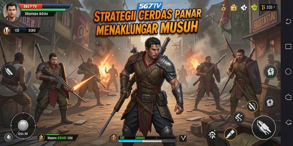 Gameplay strategi yang menegangkan dan penuh tantangan.