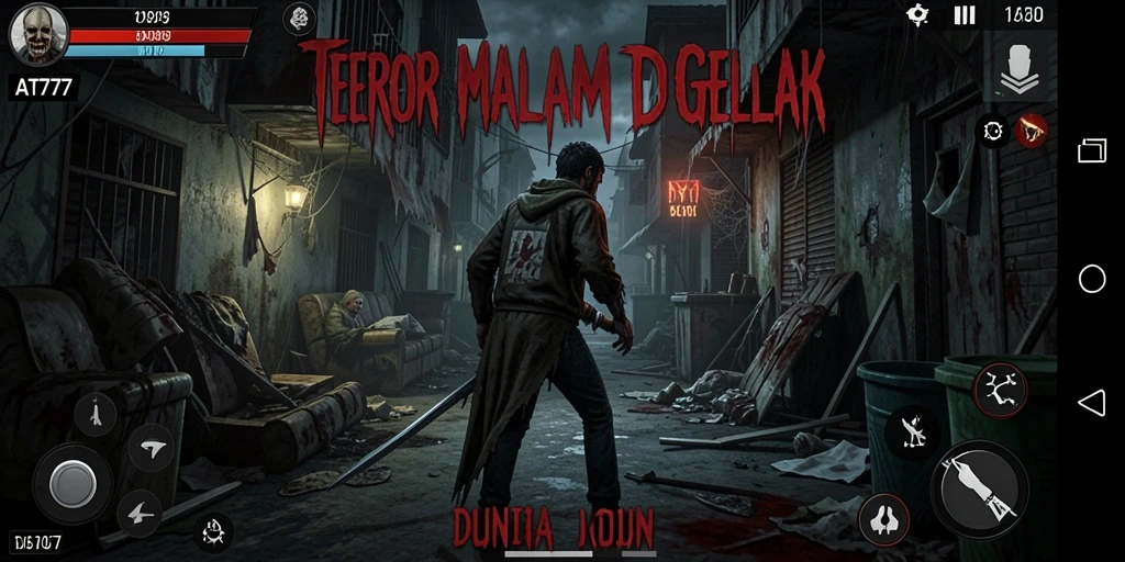 Gameplay menegangkan saat menjelajahi dunia Horror.