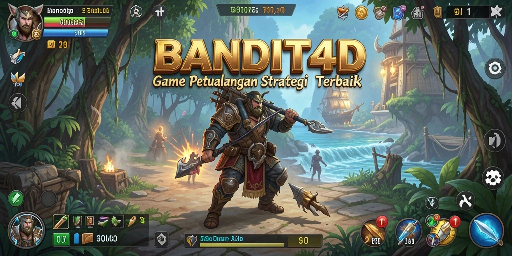 Tampilan gameplay menarik dari BANDIT4D dengan elemen strategi yang mendalam.