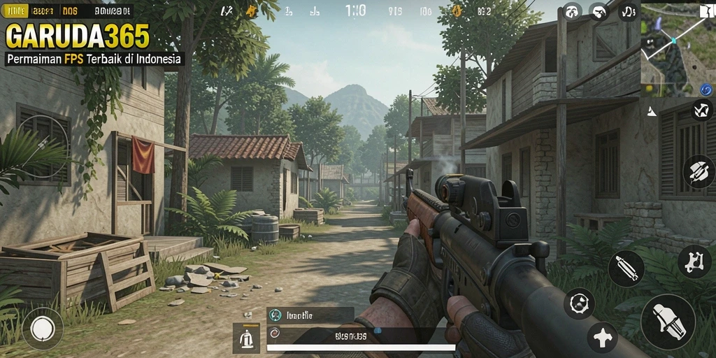Gameplay intens dan aksi tembak-menembak yang seru di GARUDA365.