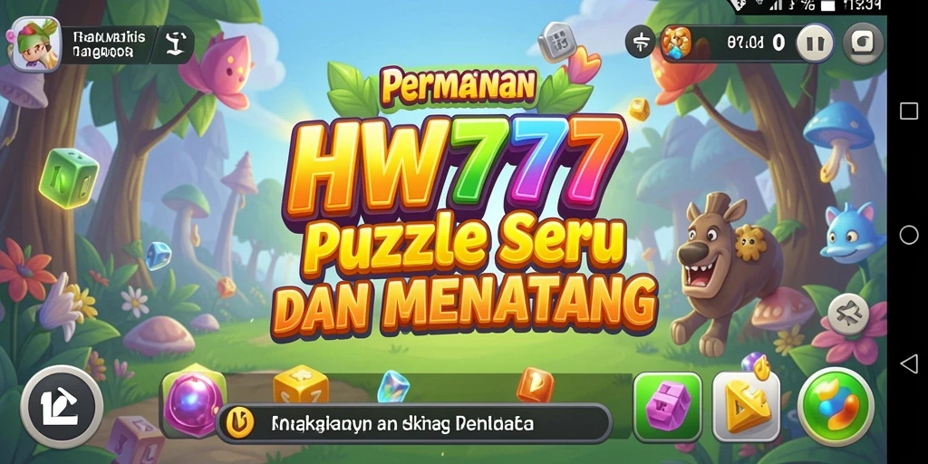 Tampilan gameplay HW777 yang menarik dan menantang di setiap level.