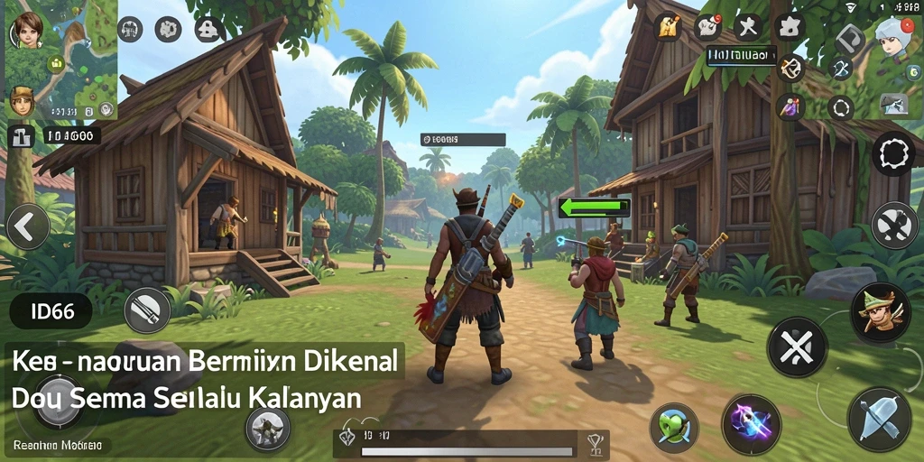 Gameplay seru dan menantang dari ID66 dalam aksi.