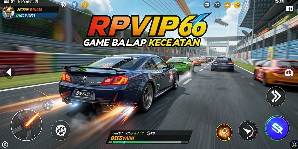 Tangkapan layar mengungkapkan aksi balapan mendebarkan di RPVIP6.