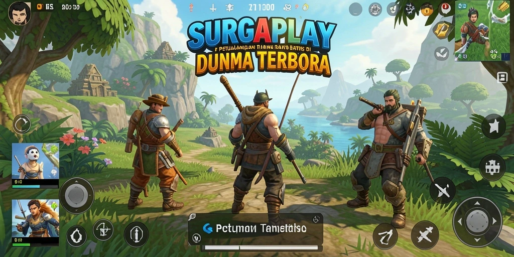 Tampilan gameplay mendebarkan dari petualangan Open World.