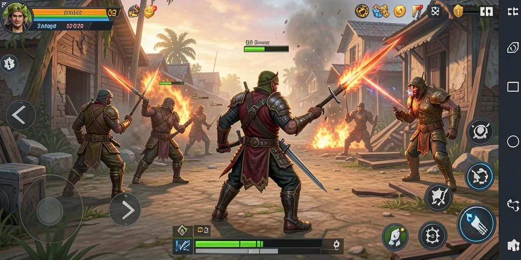 Tampilan gameplay <strong>VV62</strong> yang memukau saat strategi dimainkan di medan perang.