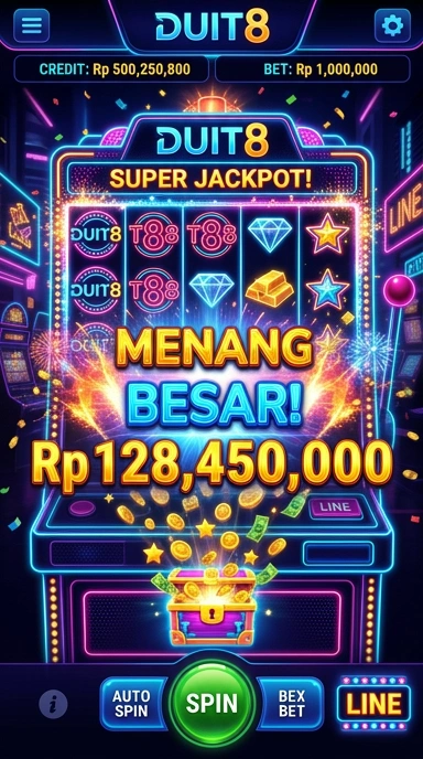 Screenshot tampilan utama aplikasi duit8.